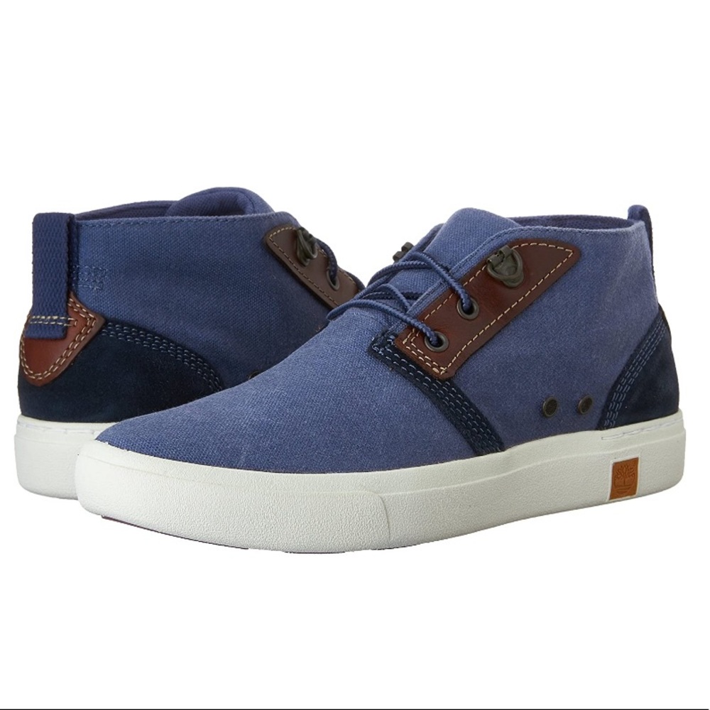 Timberland Amherst Chukka Vintage Indigo Sneakers sz 7.5